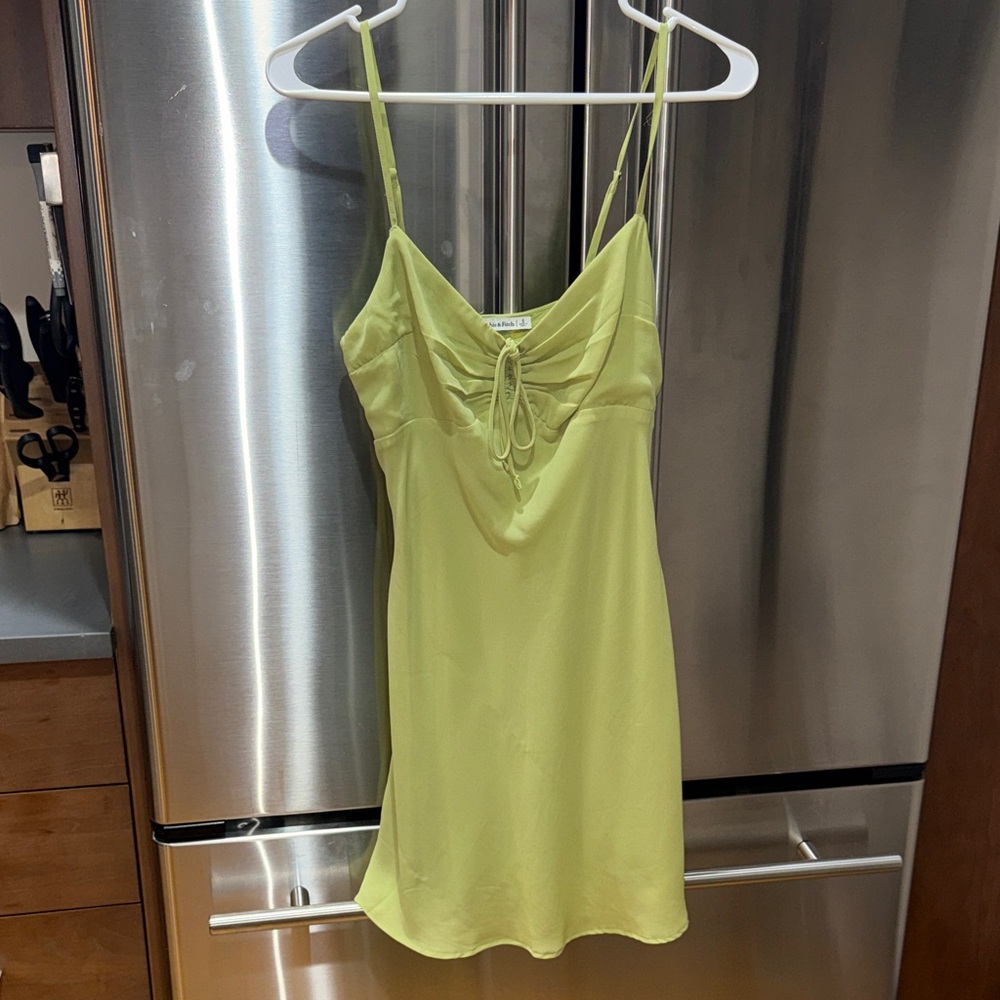 Abercrombie & Fitch Green Mini Dress